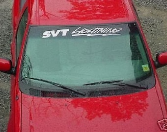 FORD - SVT LIGHTNING ventana topper calcomanía