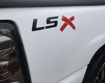 LSX スワップトラックベッドサイドデカール シボレー シルバラード C10 S10 コロラド