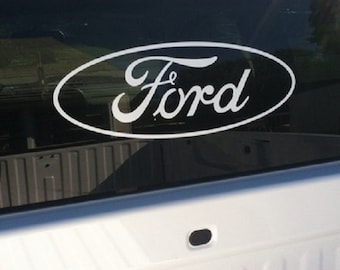 21 Inch Ford Window Decal - Your choice of color