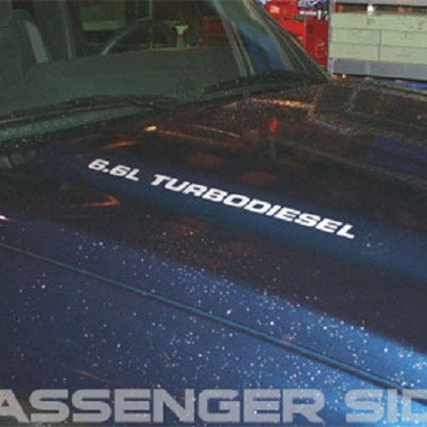 Turbo Hood Decals - Etsy