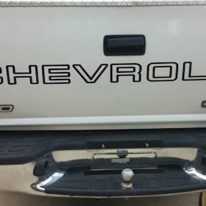 Chevy S-10 Chevy S-10 Tailgate Aufkleber / Sticker +Farbe nach Wahl