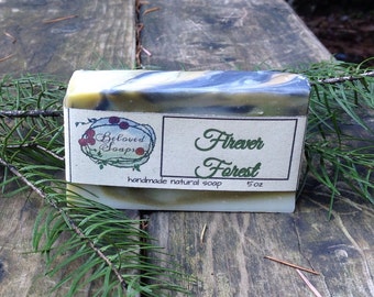 Firever Forest Soap, Essential Oils, Handmade Soap (4 oz Bar)