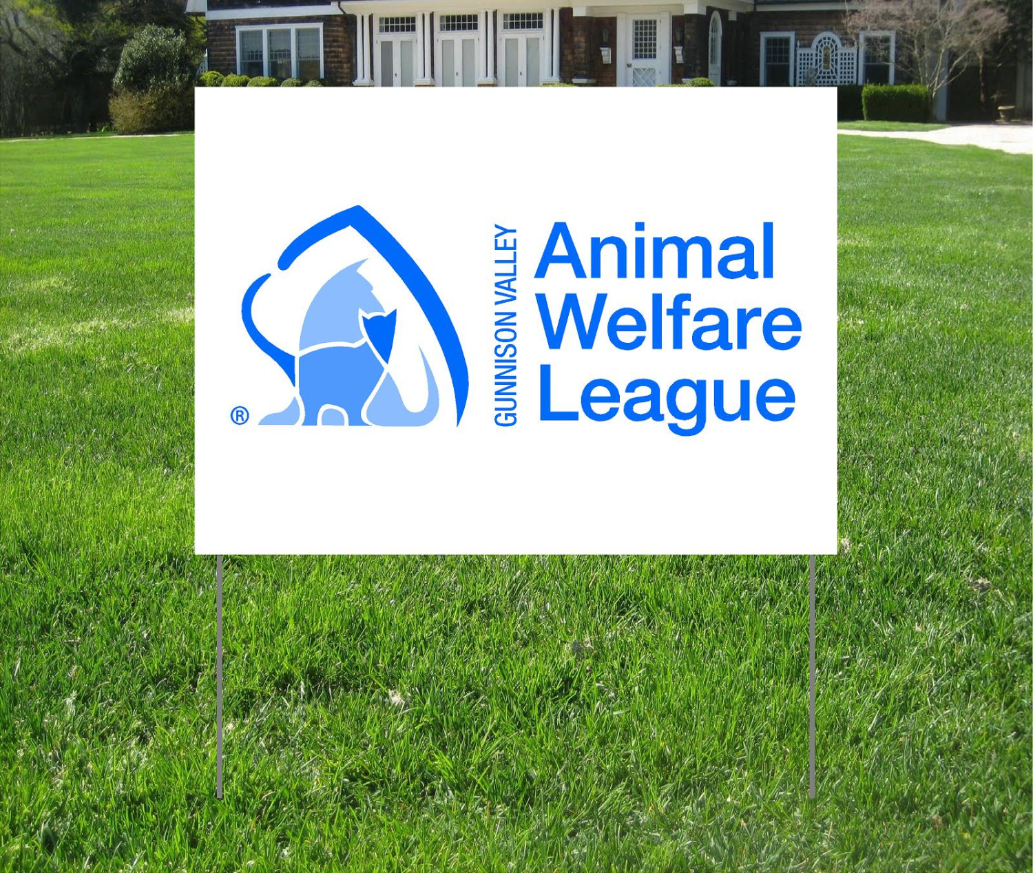 4 Custom Yard Signs Custom Logo Yard Signs Company or Event Etsy