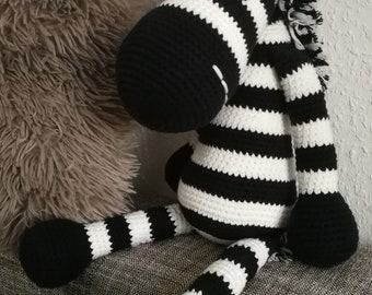 Crochet Animal Zebra Gross / Amigurumi