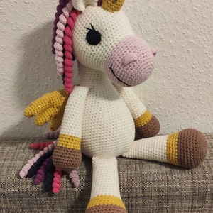 Unicorn with wings / Amigurumi
