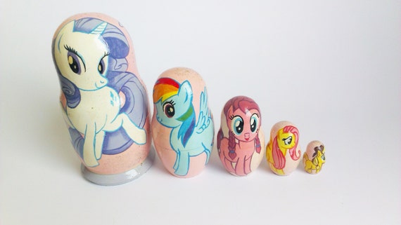 my little pony nesting dolls