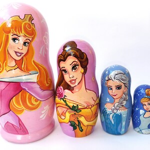 disney princess nesting doll pins