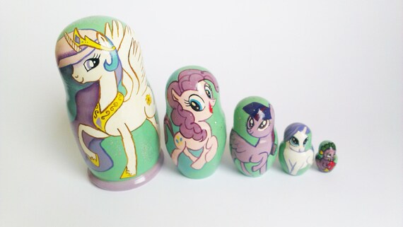 my little pony nesting dolls