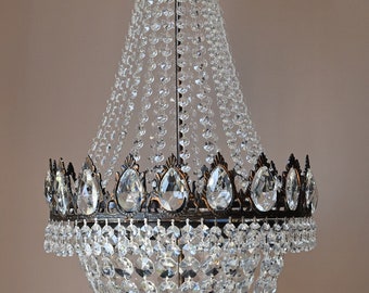 Kristallen Plafonniere : Luxurious chandelier etsy