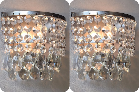 Chandelier and 2024 matching wall lights