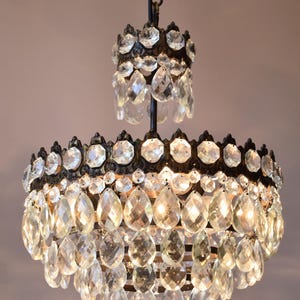 Shabby chic vintage crystal Pendant Antique French Style Chandelier home interior ceiling lighting hanging wall Pendant Brass Light lamp