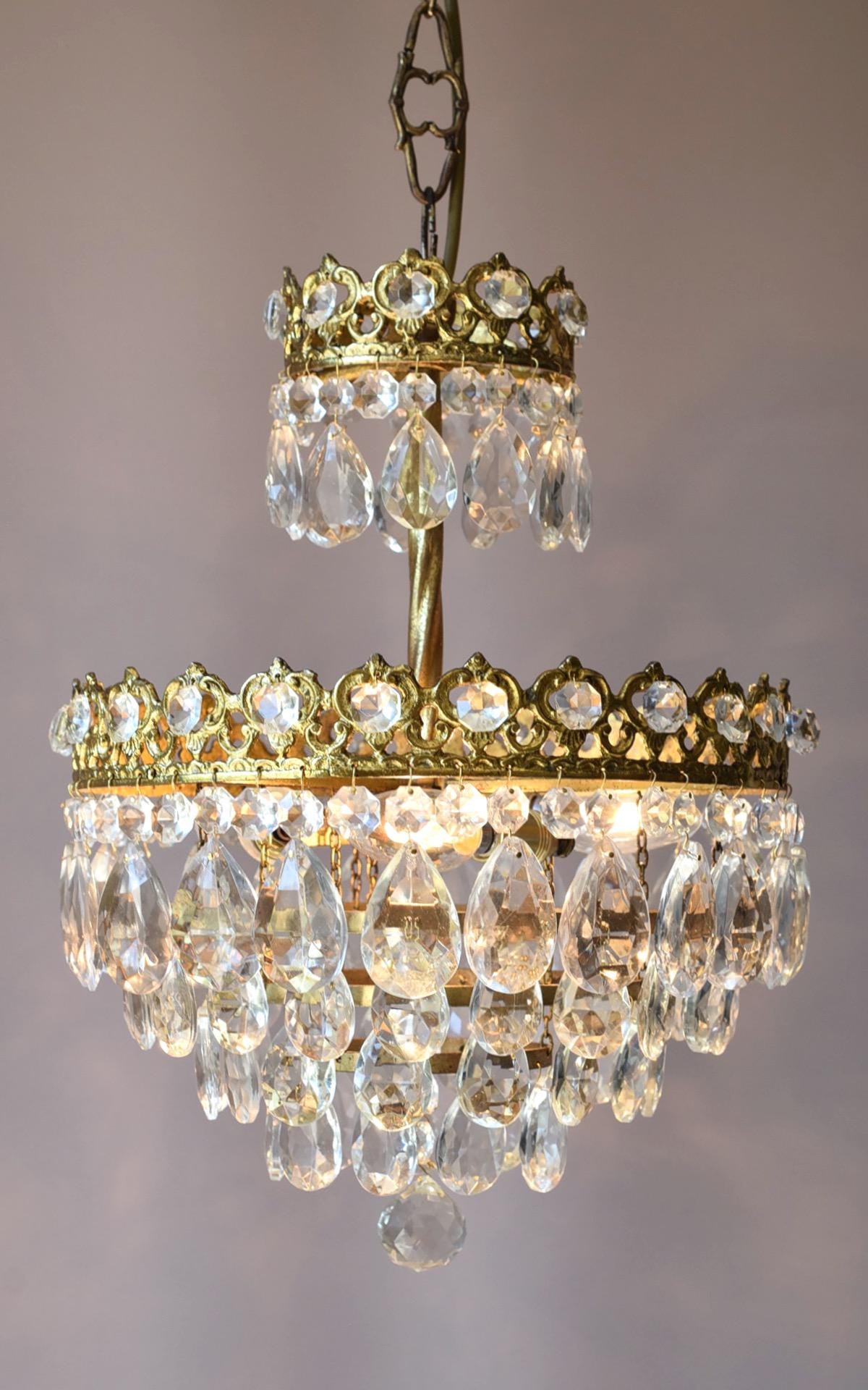 アンティーク　シャンデリア　ヴィンテージ　真鍮 シャンデリア アメリカ アンティーク ヴィンテージ 真鍮 アールデコ