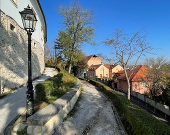 Zagreb Gornji Grad Straßen, 2022