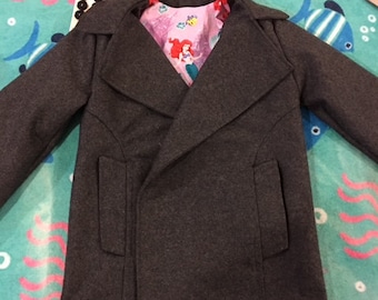 Customized Childrens Pea Coats