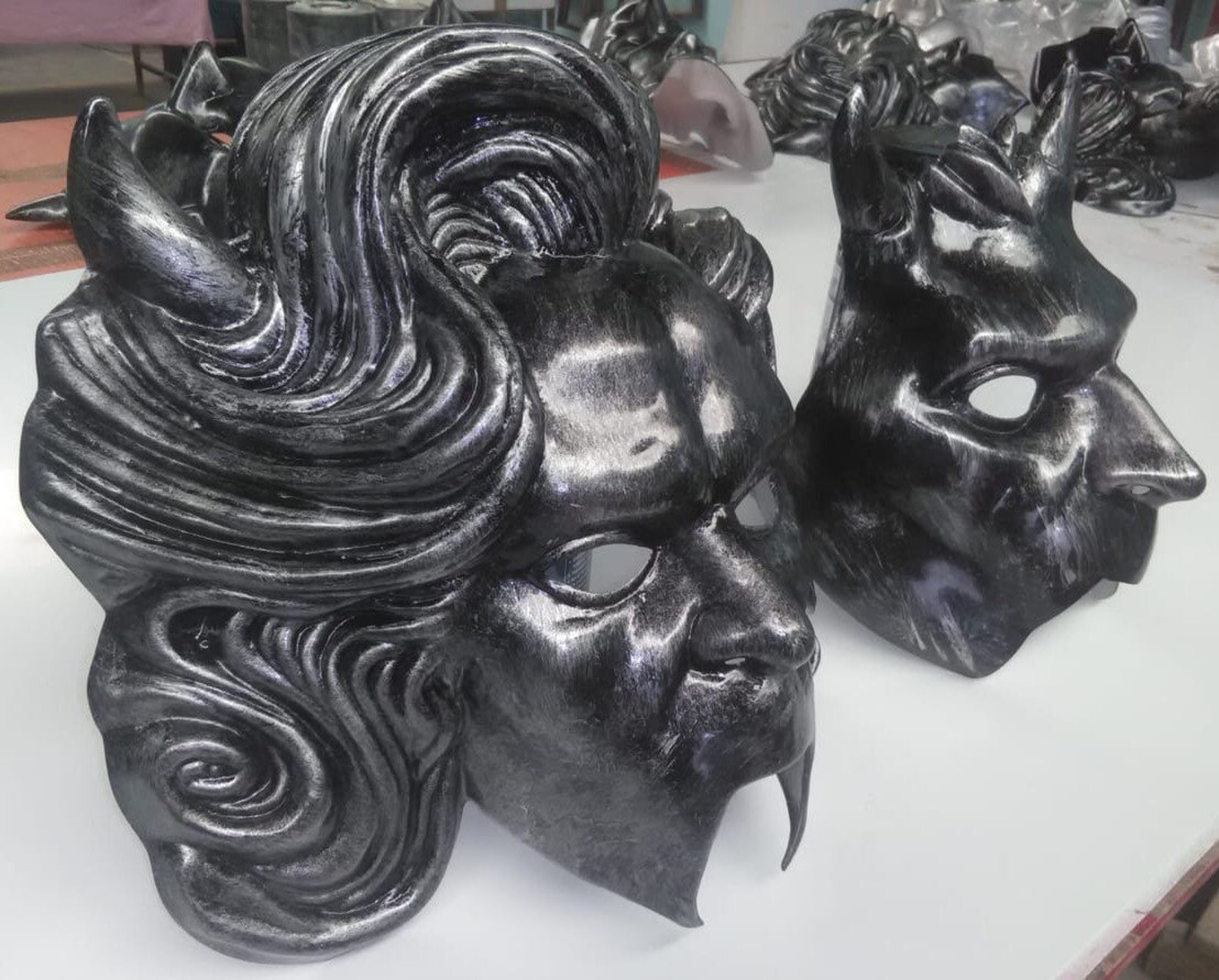 Nameless Ghouls Male & Female Masks, Collection Etsy