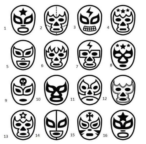Custom Made Wrestling Mask And Cape Choose Your Design Wwe Etsy