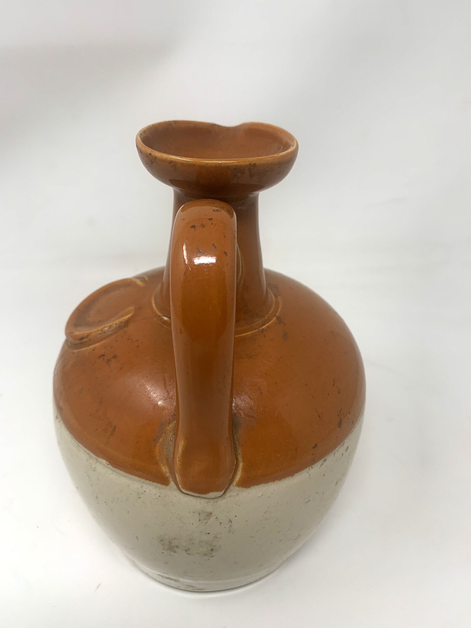 Vintage Pottery Yb Monk Whiskey Jug Flagon Donald Fisher Ltd Etsy