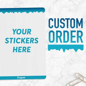 Individuell | Ganzer Bogen | Planner Sticker
