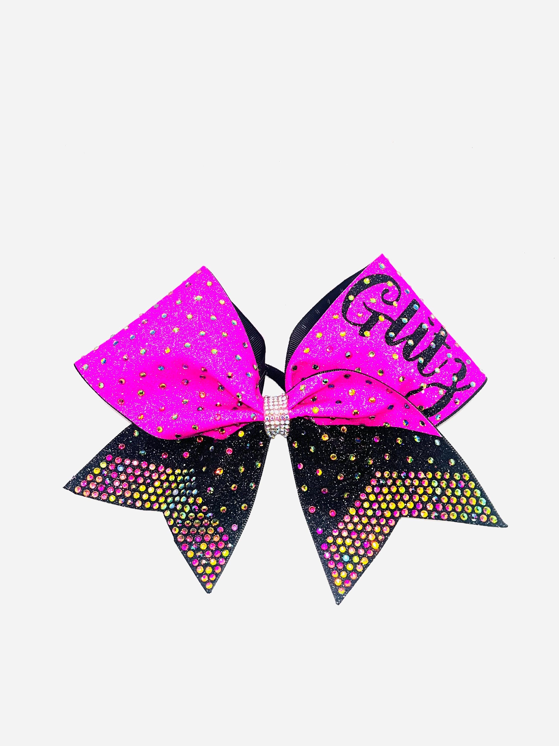 Rhinestone Cheer Bow Template: Pre-cut 3"x11" Pattern - Etsy