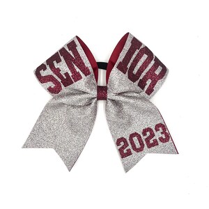 Senior Squad Graduation Hair Bow, Senior Bows, Cheer Bows for ...