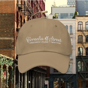 Cornelia Street Greenwich Nowy Jork Dad Hat