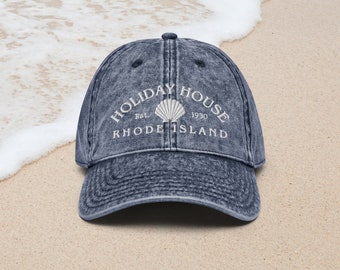 Holiday House Rhode Island Shell Vintage Dad Hat