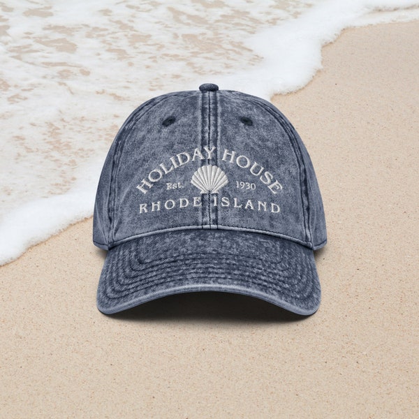 Holiday House Rhode Island Shell Vintage Dad Hat