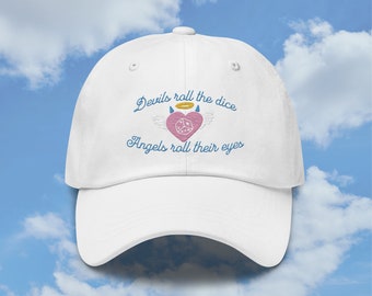 Devils Roll the Dice Dad hat