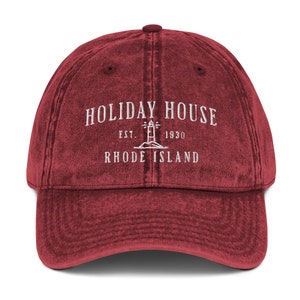 Holiday House Rhode Island lighthouse Vintage Dad Hat