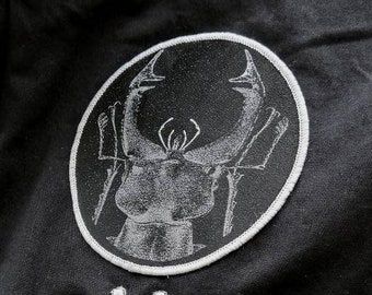 Stag Beetle sew on patch, Lucanus cervus