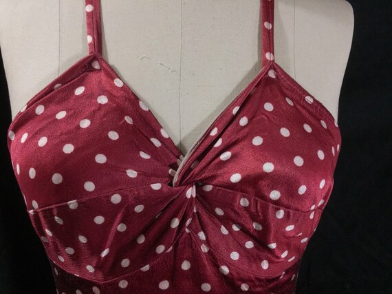 Extremely Rare Vintage 1930s Catalina Polka Dot S… - image 4
