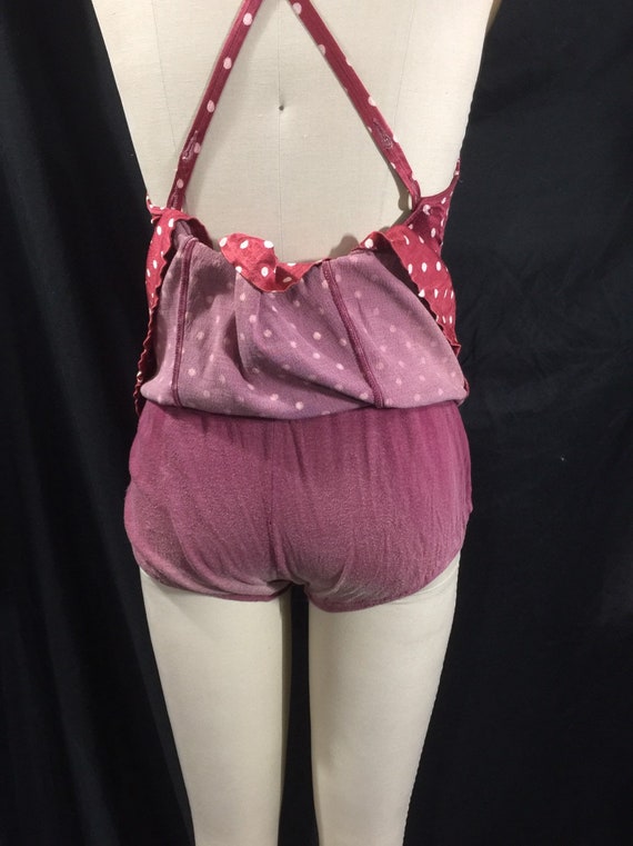 Extremely Rare Vintage 1930s Catalina Polka Dot S… - image 8