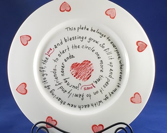 Sharing Plate / Giving Plate / Passing Plate / Housewarming Gift / New Home