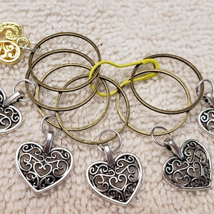 EXTRA LARGE Stitch Markers; Knit Markers; Stitch Markers