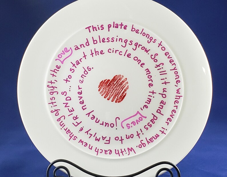 Sharing Plate Giving Plate Housewarming Gift Kitchen & Dining Dining