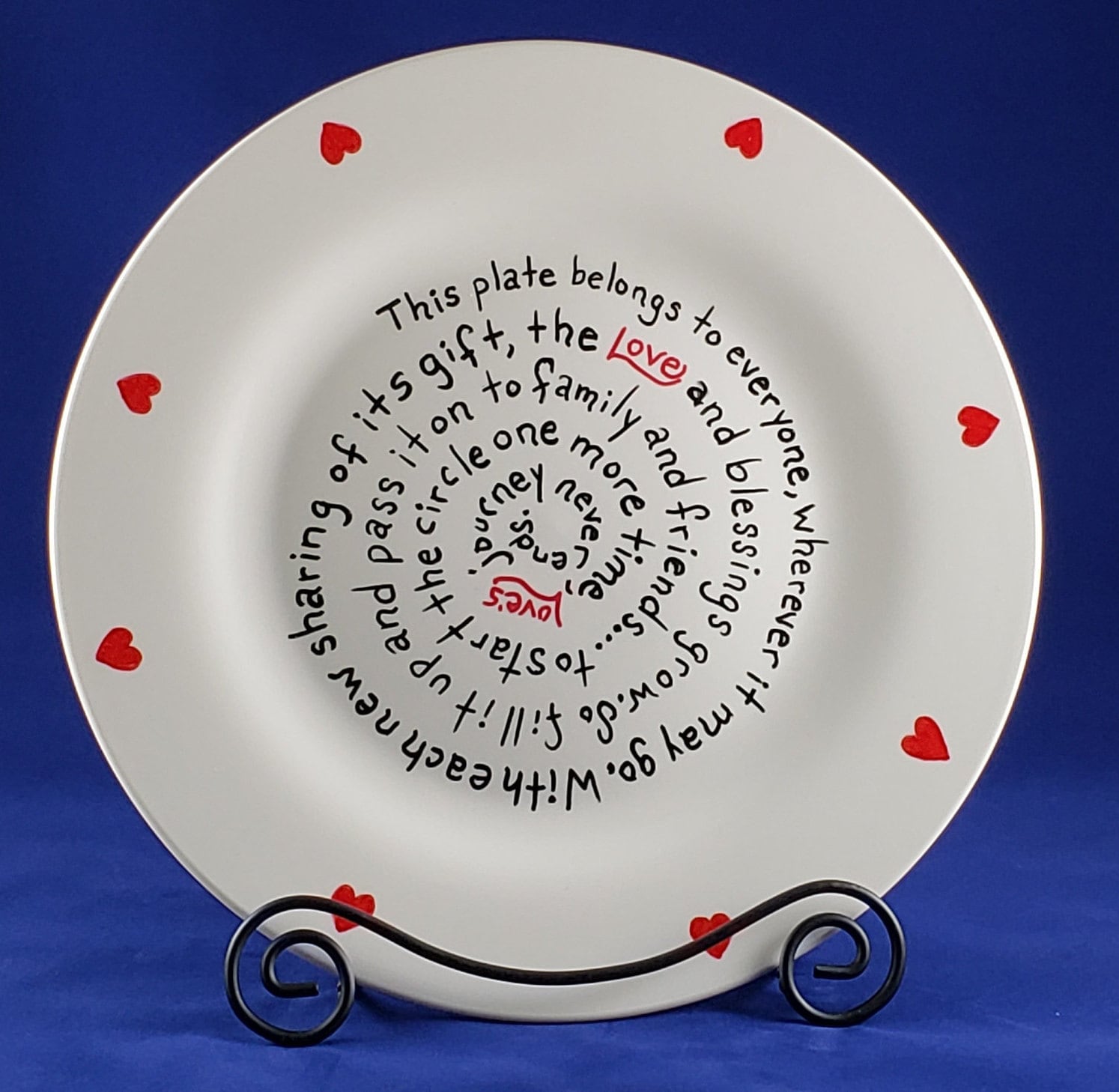 Giving Plate / Sharing Plate Etsy