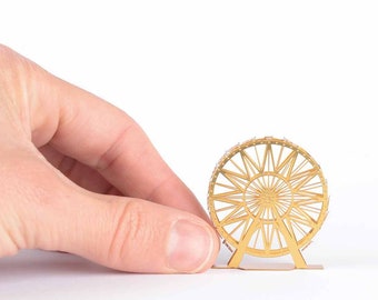 Miniatuur messing reuzenrad, DIY model kit