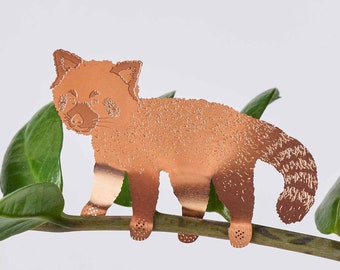 Limited edition - Copper Plant Animal decorations for your plants! 2 designs to choose