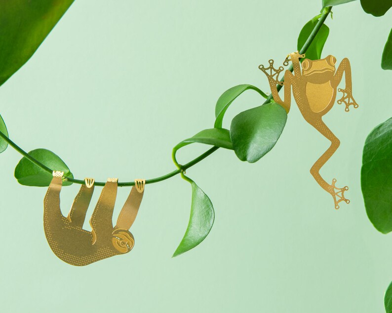 Plant Animal decorations, cute houseplant gifts image 1