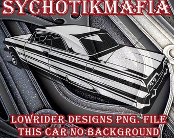 Lowrider Old School Retro Cars Silhouette Cricut,Printable,Vector,Vinyl,Decal,Cut Files, Lowrider PNG, Lowrider Decal, Lowrider Stencil