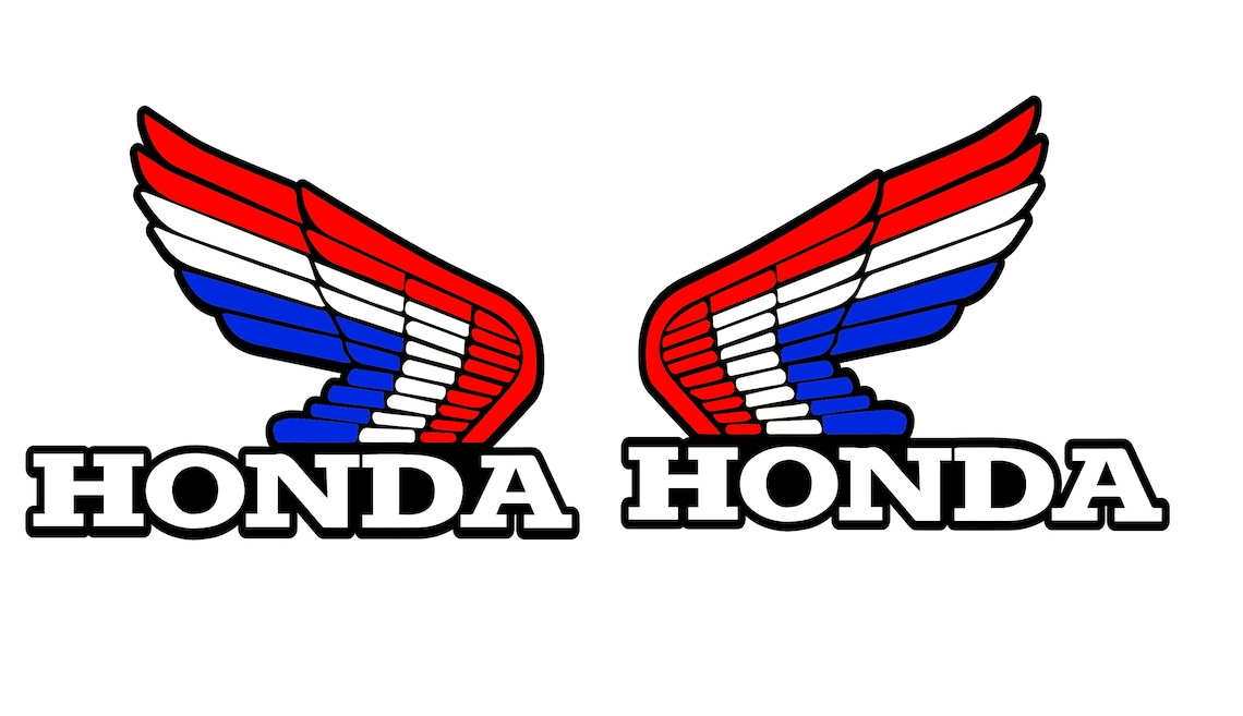Honda Atc 350x Gas Tank Decal Set Etsy