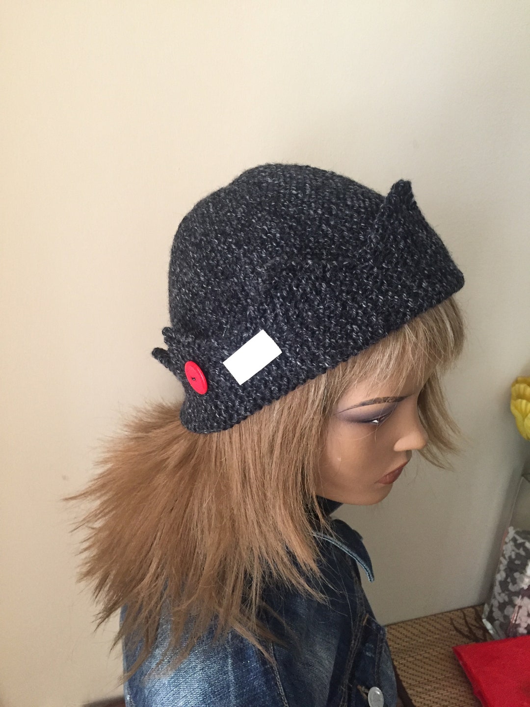 READY to SHIP Jughead Jones Knit Hat, Jughead's Beanie, Jughead Jones Beanie, Jughead Jones Hat