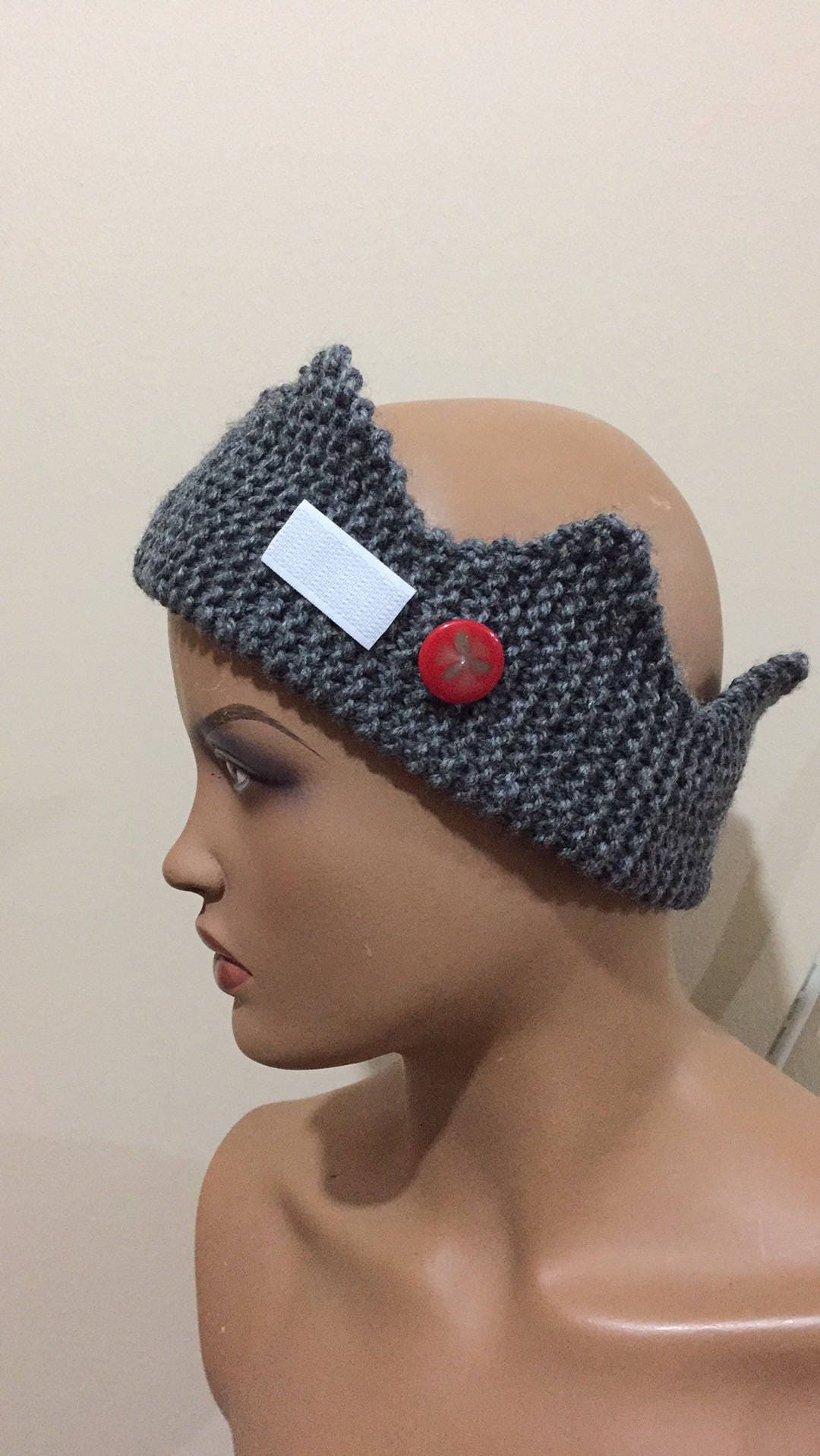 Jughead Jones Knitted Headband Knit Crown Headband Jughead Etsy