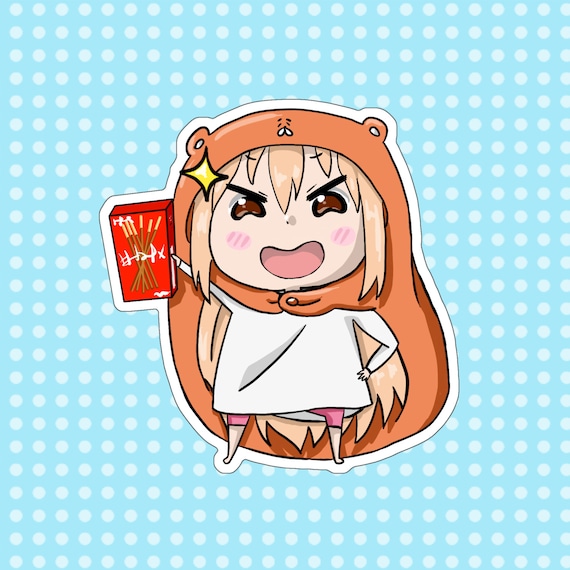 Himouto Adesivo Di Ragazza Carina Anime Umaru Chan Etsy