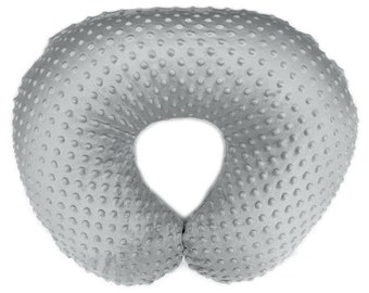 Personalized Nursery Bedding Quilts Nursing Pillow Slipcover Baby Gray