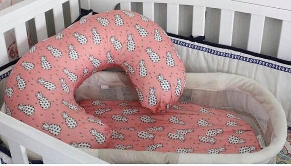 pink moses basket sheets