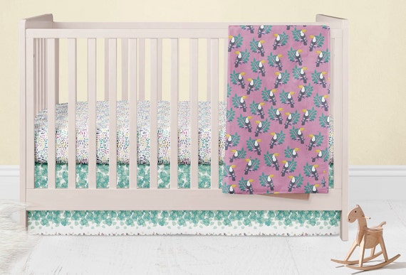 pineapple nursery bedding
