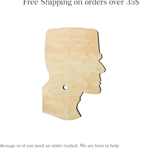 2&quot;- 24&quot; Frankenstein Cutouts Wood Craft Supply-Sanded
