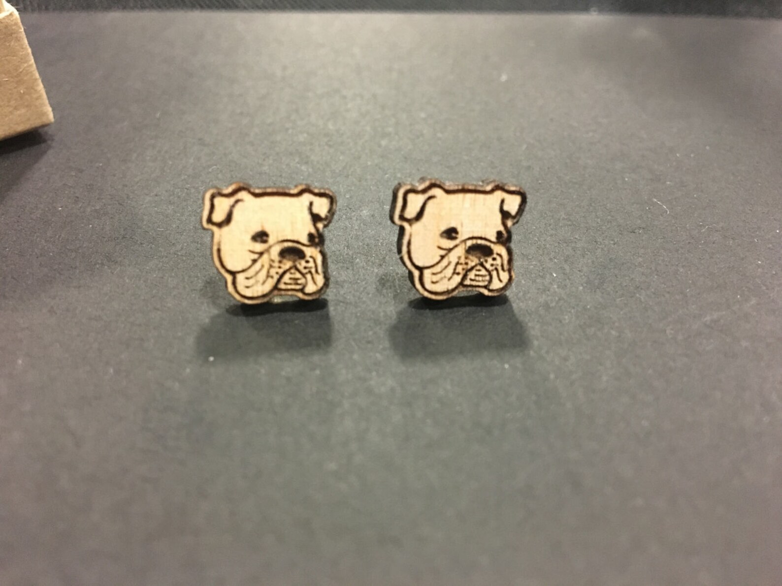 Bulldog Earrings English Bulldog Jewelry Bulldog English Etsy