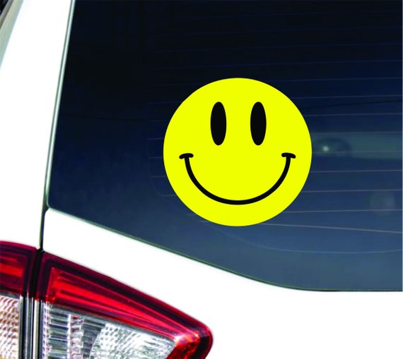 Smiley Auto Aufkleber, Smiley Auto Aufkleber, Smiley Auto Aufkleber, Smiley  Sticker, Retro Smiley Gesicht, 90er Jahre Smiley -  Schweiz